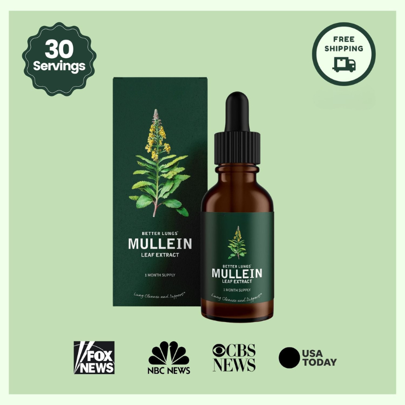 Mullein Leaf Extract – Breathe Freely, Detox Naturally